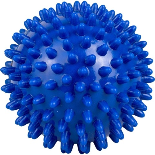 Piłka do masażu Yate Spiky, 8 cm – czerwona