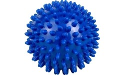 Piłka do masażu Yate Spiky, 8 cm – czerwona
