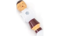 Figurka piłkarzyka do piłkarzyków Dybior Champion i Dybior Standard, czerwono-biała
