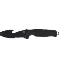 Nóż z ostrzem stałym Benchmade 112SBK-BLK H2O