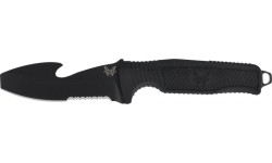 Nóż z ostrzem stałym Benchmade 112SBK-BLK H2O