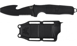 Nóż z ostrzem stałym Benchmade 112SBK-BLK H2O