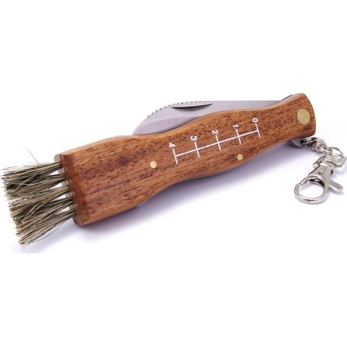 Składany nóż do grzybów z etui MAM, 7,5 cm