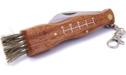 Składany nóż do grzybów z etui MAM, 7,5 cm