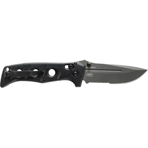 Nóż składany Benchmade 275SGY-1 Adamas Combo, szary