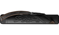 Twarde etui na kij bilardowy Predator Metro, czerwone, 2x4, 85 cm