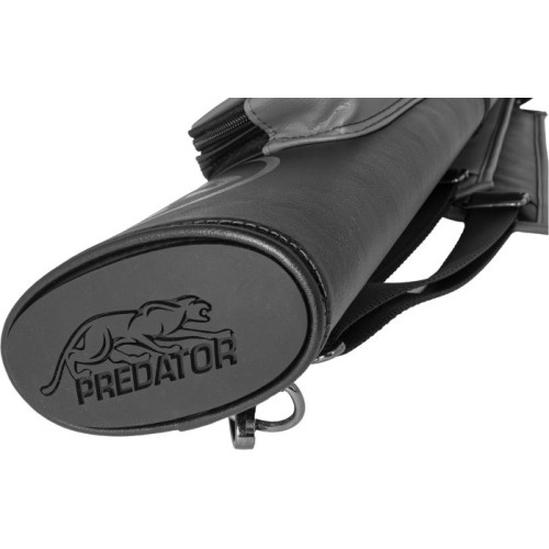 Twardy futerał na kije bilardowe Predator Roadline, czarno-szary, 2x4