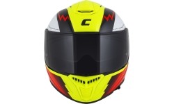 Kask motocyklowy Cassida Integral GT 2.1 Flash fluorescencyjny żółty/fluorescencyjny czerwony/czarny/biały