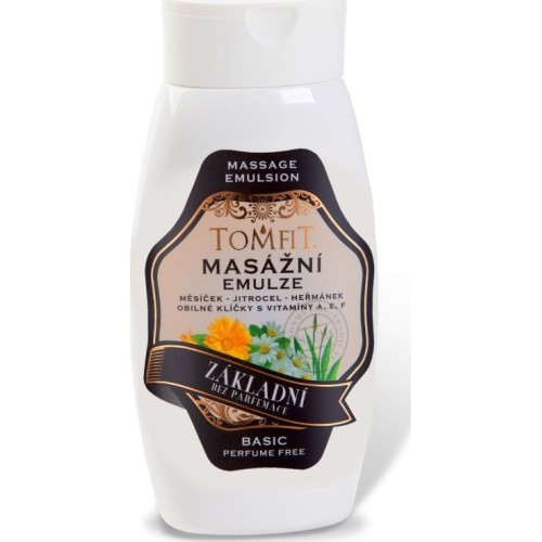 Emulsja do masażu bezzapachowa Tomfit 250 ml