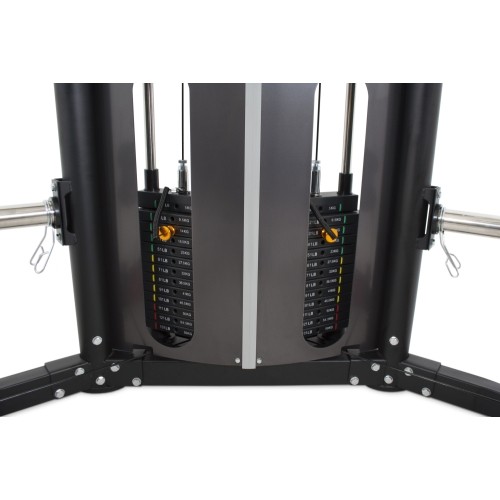 Pivot Fitness FSM-400 wielofunkcyjna maszyna Smitha, czarna