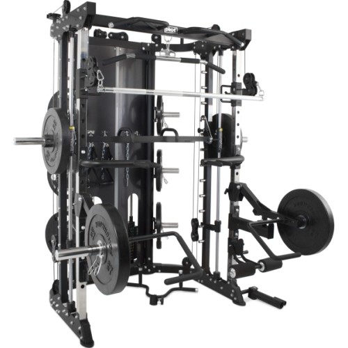 Pivot Fitness FSM-400 wielofunkcyjna maszyna Smitha, czarna