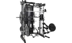 Pivot Fitness FSM-400 wielofunkcyjna maszyna Smitha, czarna