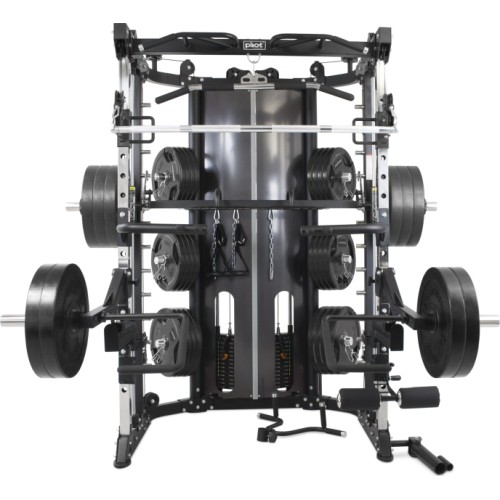 Pivot Fitness FSM-400 wielofunkcyjna maszyna Smitha, czarna