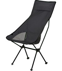 Krzesło turystyczne BasicNature Travelchair Ultralight „High Rest"
