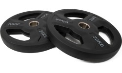 Zestaw obciążeń Pivot Fitness Olympic Rubber Plate 20 kg