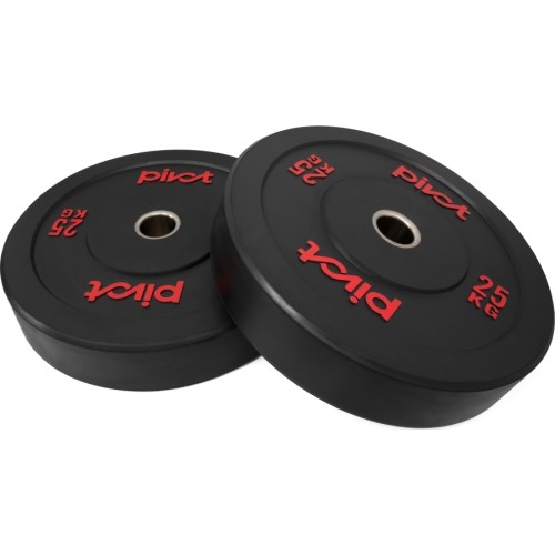 Pivot Fitness Pro Training Bumper zestaw talerzy obciążeniowych 25 kg