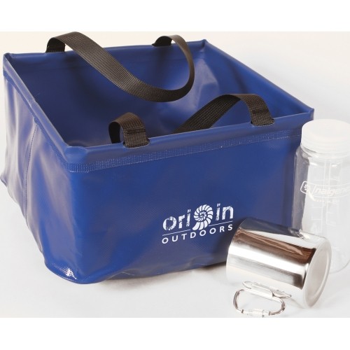 Składane wiadro Origin Outdoors 15 l, niebieskie