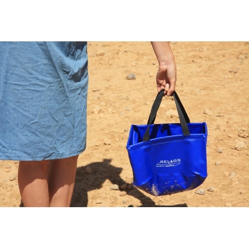Składane wiadro Origin Outdoors 15 l, niebieskie