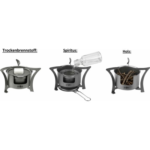 Zestaw kuchenek Origin Outdoors „Titanium"