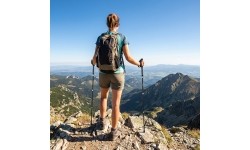 Kije trekkingowe Origin Outdoors z węgla „Feather“