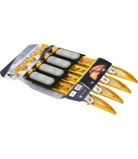 Paliki do namiotów z lampkami LED UCO, 23cm, 4szt.