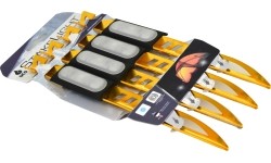 Paliki do namiotów z lampkami LED UCO, 23cm, 4szt.