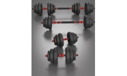 Zestaw obciążeń 6 w 1 SGN120 PRO 20 kg HMS