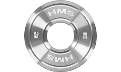 TOS kalibrowany stalowy talerz olimpijski HMS - 0.5kg