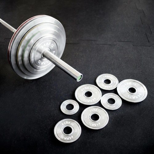 TOS kalibrowany stalowy talerz olimpijski HMS - 0.5kg