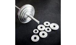 TOS kalibrowany stalowy talerz olimpijski HMS - 0.5kg