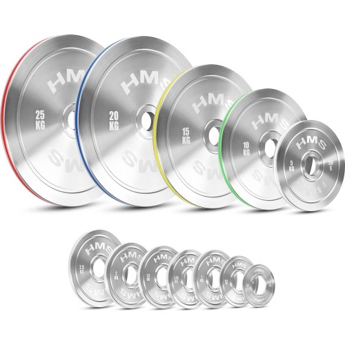 TOS kalibrowany stalowy talerz olimpijski HMS - 0.5kg