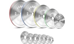 TOS kalibrowany stalowy talerz olimpijski HMS - 0.5kg