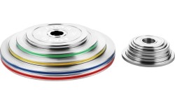 TOS kalibrowany stalowy talerz olimpijski HMS - 0.5kg