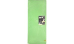 Mata fitness HMS Premium MFK08 EVA, 140x60 cm, 15 mm, zielono-czarna