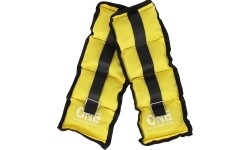 Obciążniki poduszkowe One Fitness WW01, żółte - 2 x 0,7 kg