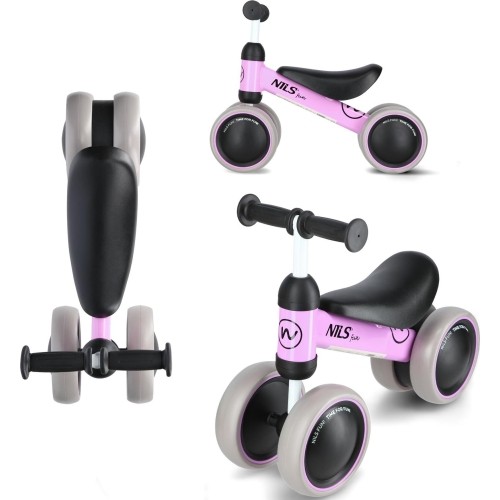 Rowerek biegowy NILS Fun RB002 fioletowy