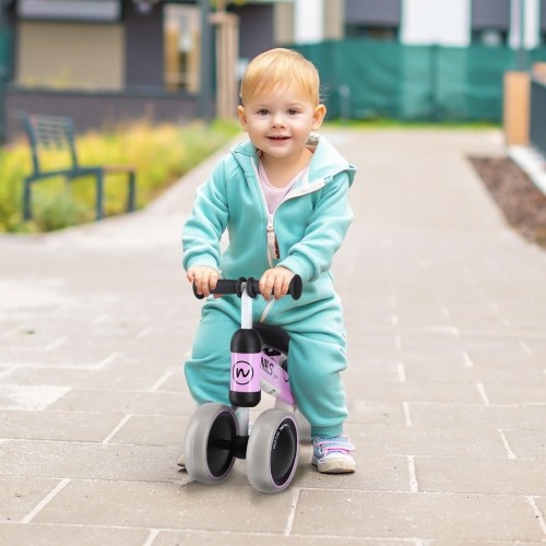 Rowerek biegowy NILS Fun RB002 fioletowy