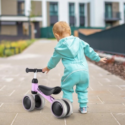 Rowerek biegowy NILS Fun RB002 fioletowy