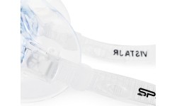 Okulary pływackie / półmaska białe Spokey VISTA JR