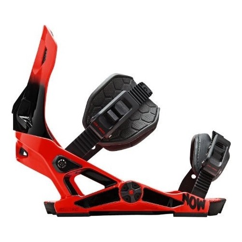 Wiązania snowboardowe NOW Select Pro, czerwone