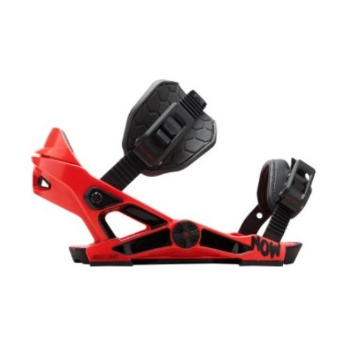 Wiązania snowboardowe NOW Select Pro, czerwone