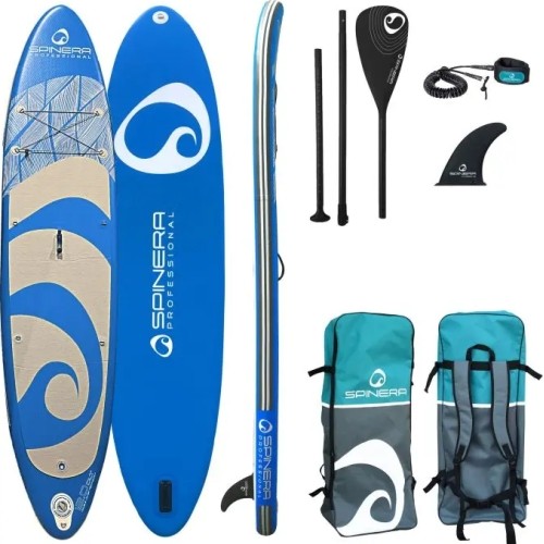 Deska SUP Spinera Professional Rental 120 - 366x84x15 cm B-G (z drobnymi zagnieceniami na EVA)