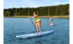 Deska SUP Spinera Professional Rental 120 - 366x84x15 cm B-G (z drobnymi zagnieceniami na EVA)