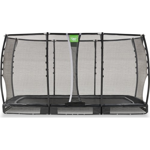 Trampolina gruntowa EXIT Allure Premium 214x366 cm, czarna