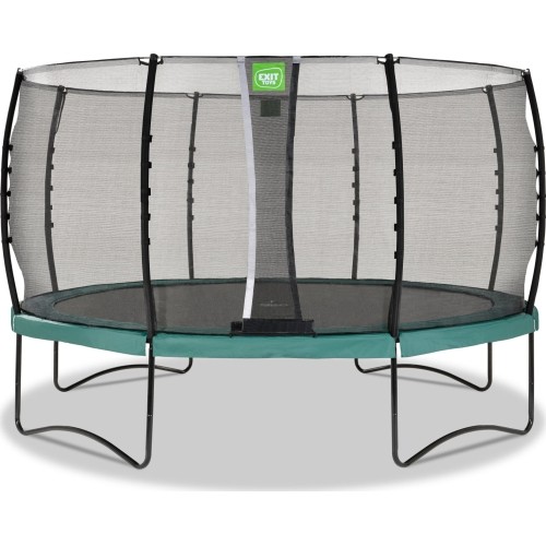 Trampolina EXIT Allure Classic ø427 cm - zielona