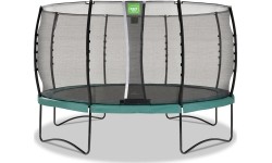 Trampolina EXIT Allure Classic ø427 cm - zielona