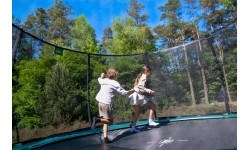 Trampolina EXIT Allure Classic ø427 cm - zielona