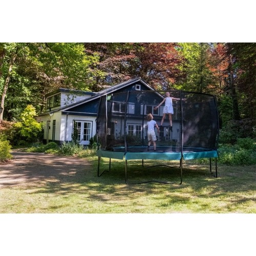 Trampolina EXIT Allure Classic ø427 cm - zielona