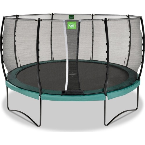 Trampolina EXIT Allure Classic ø427 cm - zielona