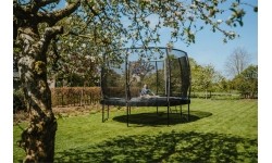 Trampolina EXIT Allure Classic ø427 cm - zielona